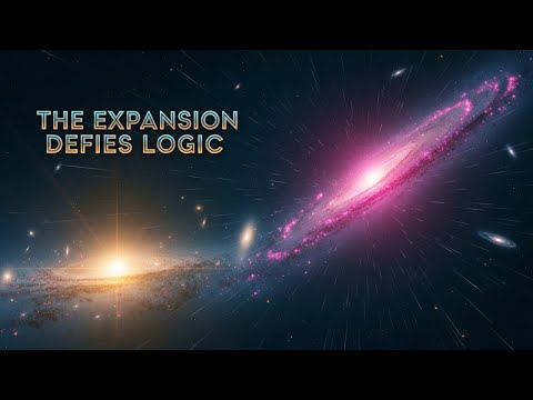 When the Universe Stretches Faster Than Motion Explains the COSMOS Paradox