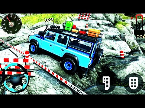 Offroad Jeep Driving Short Adventure - Mountain Uphill Car Stunt Games - Android GamePlay