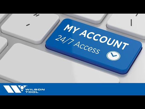 Introducing My Account by Wilson Tool International
