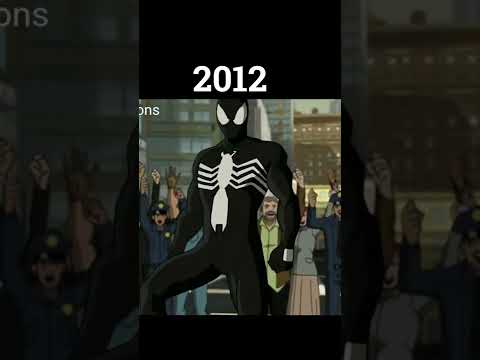 Evolution Of Spider-Man Black Suit 1994-2017 #shorts #evolution