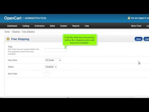 Tutorial: How to configure shipping methods in OpenCart | LayerOnline Web Hosting