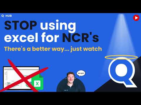 Stop using Spreadsheets for NCRs!