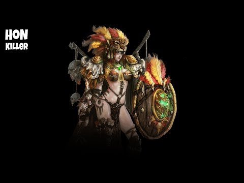 HoN 4.1 Valkyrie Gameplay - Monsk - Rank Legendary