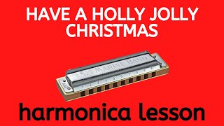 Have a Holly Jolly Christmas by Burl Ives for C harmonica with tabs