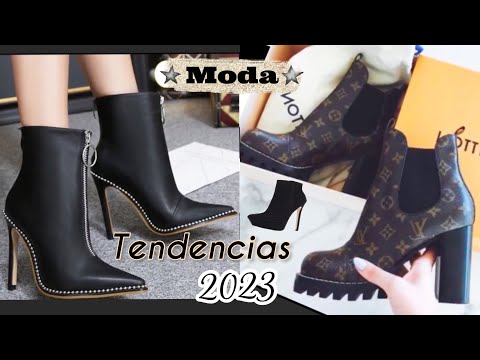 MODA OTOÑO INVIERNO 2022-2023 TENDENCIAS OTOÑO INVIERNO BOTINES BOTAS DE MODA 22/2023