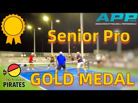Gold Medal Senior Pro Men's Doubles at APP Daytona Open