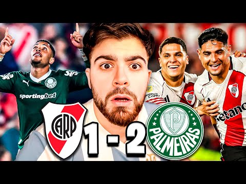 LA COBRA REACCIONA Y OPINA DE LA DERROTA DE RIVER PLATE 1 - 2 PALMEIRAS | COPA LIBERTADORES IDA