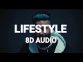 Lifestyle - AP Dhillon | Shinda Kahlon (8D AUDIO)