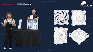 [serverDNA Live Cuts] No #Tech Tash - #InWin #Sirius Pure ASP120 White