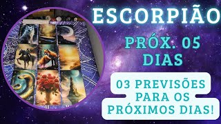 ESCORPIÃO ♏ PRÓX. 05 DIAS Ele(a) pode tentar enganar qualquer um, menos você 🤪