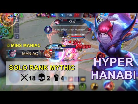 SOLO HANABI RANK GAMEPLAY #6 - 5 MINS MANIAC ! SAY HI TO PROJECT NEXT ! SAY BYE TO HYPER META!
