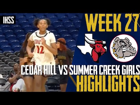 Cedar Hill vs. Summer Creek Title Game Highlights | Intense Basketball Showdown