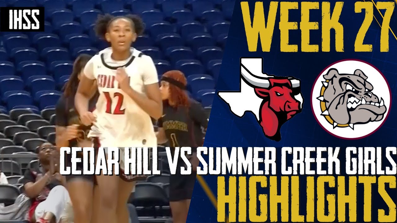 Cedar Hill vs. Summer Creek Title Game Highlights | Intense Basketball Showdown