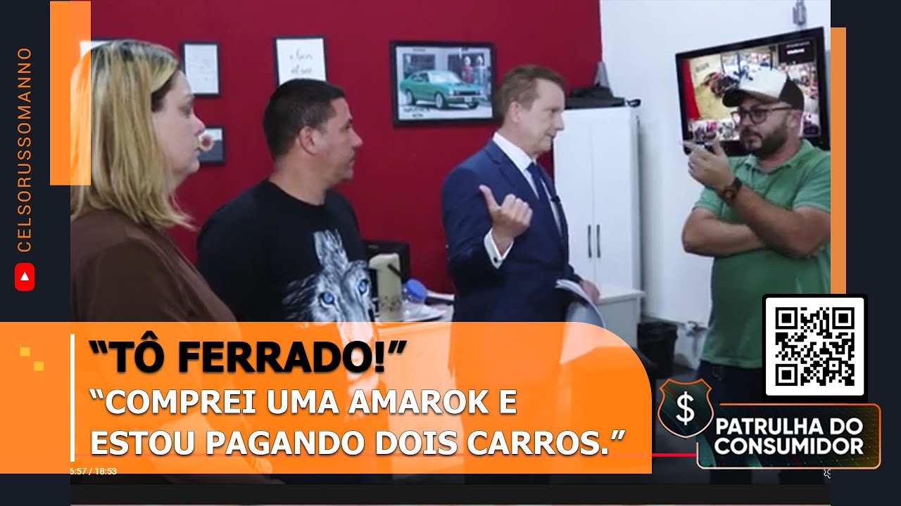 "TÔ FERRADO! - COMPREI UMA AMAROK E ESTOU PAGANDO DOIS CARROS,"