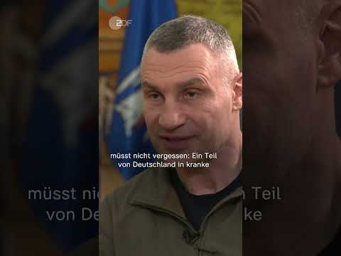 Klitschko warnt vor Putins Entschlossenheit | #short #shorts #ukraine