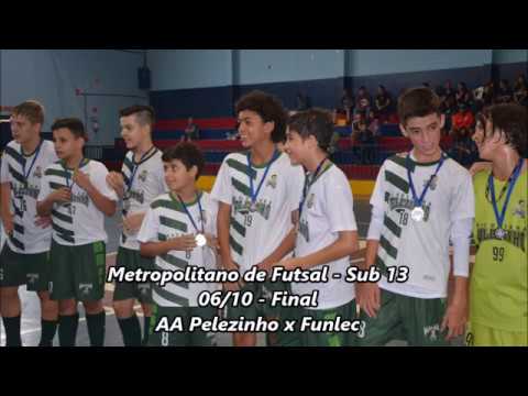 AA Pelezinho x Funlec - Decisão - Metropolitano Sub 13 2019