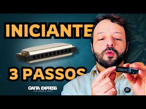 Never played the harmonica before? With these 3 steps you'll be able to! Lesson for harmonica beg...