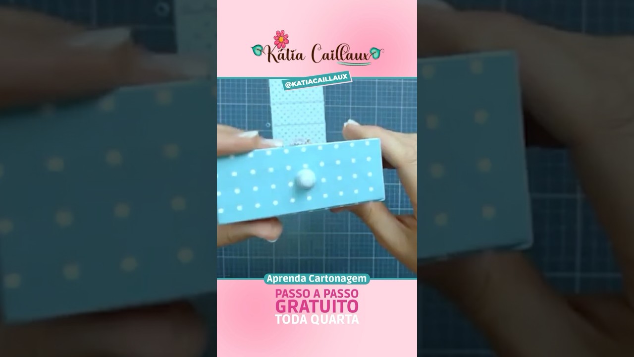 Aula de #caixas com o Passo a Passo toda quarta-feira às 20h!😍🥳