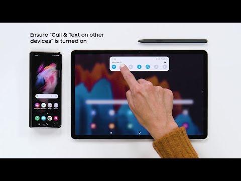 How to enable texting across devices | Samsung