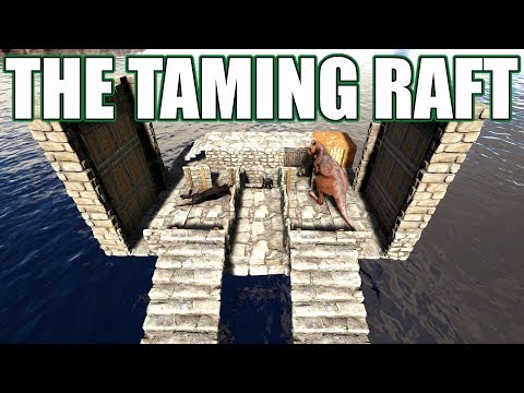 DOUBLE TAMING RAFT! | SOLO/DUO PVP ARK: SURVIVAL EVOLVED | NO FLY PVP SERVER GENTLEMAN'S ARK S2E3