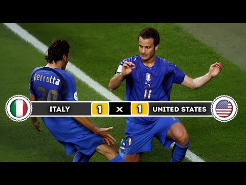 Italy 🇮🇹 × 🇺🇸 united States | 1 × 1 | HIGHLIGHTS | All Goals | World Cup 2006
