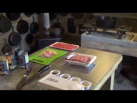 Cooking With Seasoned Cast Iron On A Griswold 3 Burner...