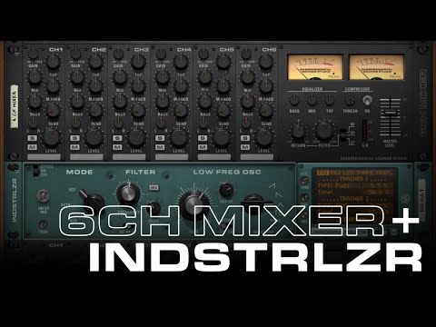 6CH MIXER & INDSTRLZR Rack Extensions