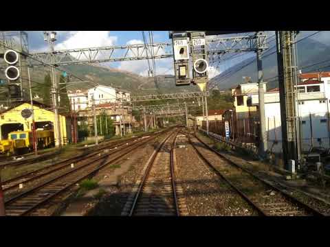 Da Maratea a Paestum in coda all'IC 35060 Cab Ride