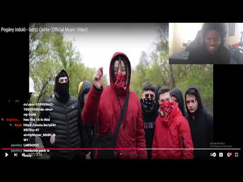 AMERICAN REACTS HUNGARIAN ARTIST | Pogány Induló - Gettó Csirke (Official Music Video)