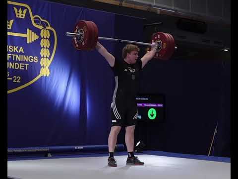 Joen Vikingsson Sjöblom (110) 175 kg snatch