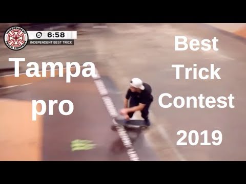 Tampa Pro Best Trick Contest-Highlights