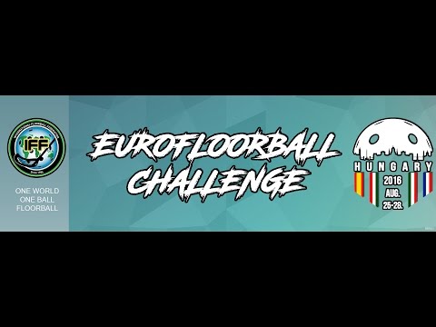 EuroFloorball Challenge 2016 - Dunai Krokodilok v IFK Paris (M)