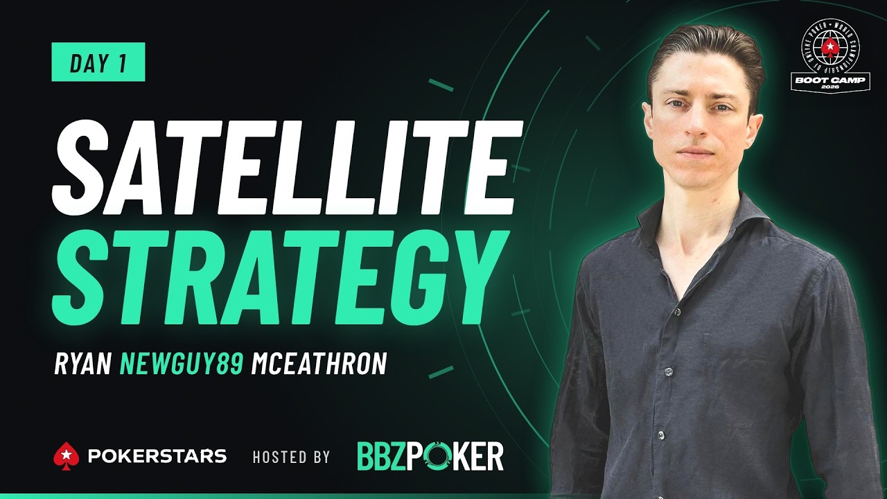 Satellite Strategy: When Folding Aces Is Correct | Ryan, @PokerStars  Bootcamp 2026