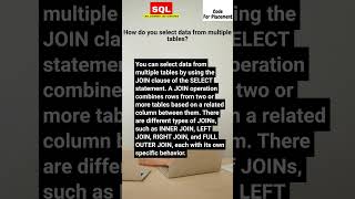 How do you select Data from multiple tables? #sql #sqlqueries 