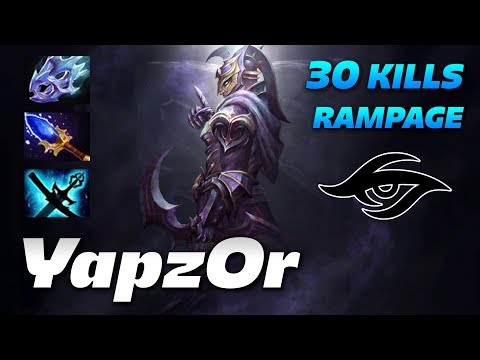 YapzOr Silencer - 30 KILLS RAMPAGE - Dota 2 Pro Gameplay