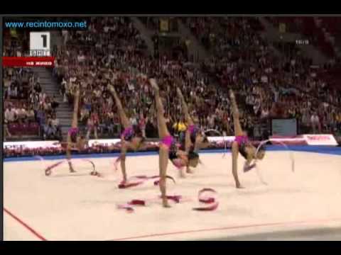 Israel 3 ribbons and 2 hoops Final World Cup Sofia 2012