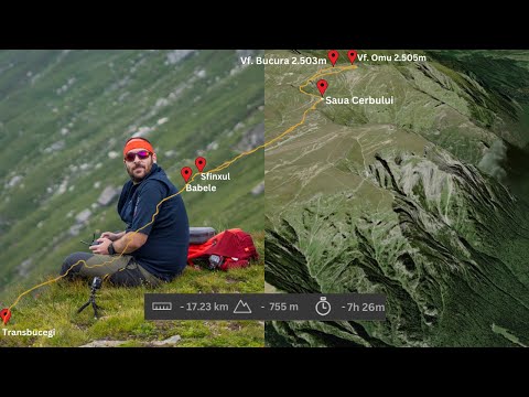 Traseu Transbucegi - Vf. Omu & back | Sfinxul | Babele | Cel mai usor traseu pana pe Vf. Omu