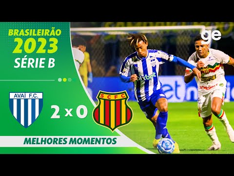 Gols e lances de Avaí x Sampaio Corrêa