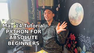 PyCon US 2026 Tutorial Sneak Peek: "Python for Absolute Beginners" - A
