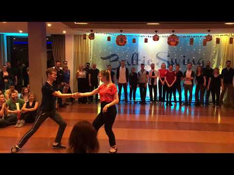 Johannes Berholt & Olga Ruban - Jonas Bjoernsvik & Agnieszka Filipowicz -AdvJnJ- Baltic Swing 2019