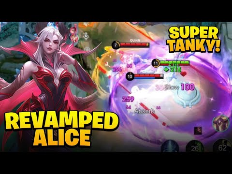 The New Super Tank Alice | Alice Gameplay | MLBB