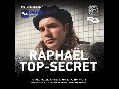 Resident Advisor x yoyaku instore session : Raphaël Top Secret