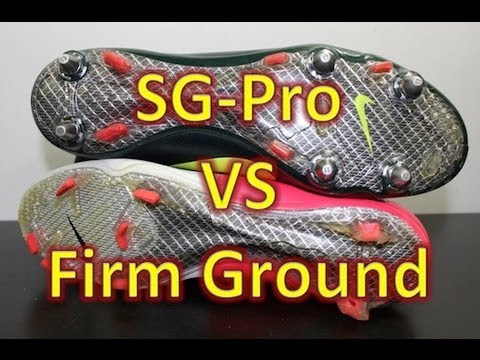 Nike SG-Pro VS Firm Ground Stud Pattern (Nike Mercurial Vapor VIII)