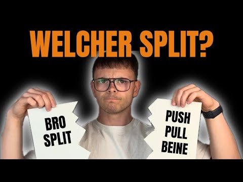 Welchen TRAININGSSPLIT brauchst DU für MUSKELAUFBAU? Wissenschaft und Praxiserfahrung kombiniert!