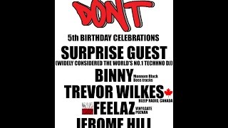 Trevor Wilkes @ Dont (London) 04-28-2017