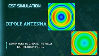 Dipole Antenna Design & Simulation in CST Studio Suite |Tutorial| EF & Surface Current|Part-2