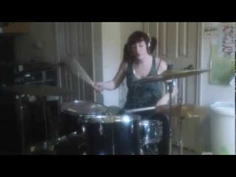 Cassie Baker - Peelander Z - Ninja High School Drum Cover