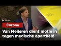 Van Meijeren (FVD) tegen het kabinet: ''Jullie spelen een smerig spel tegen ongevaccineerden!''