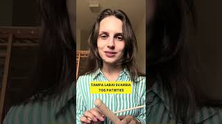 Kokius instrumentus renkamės vaikams?
