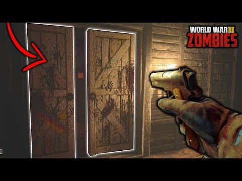 WW2 ZOMBIES - Secret Room FOUND! EASTER EGG! "Groesten Haus" (Call of Duty: WWII Zombies)